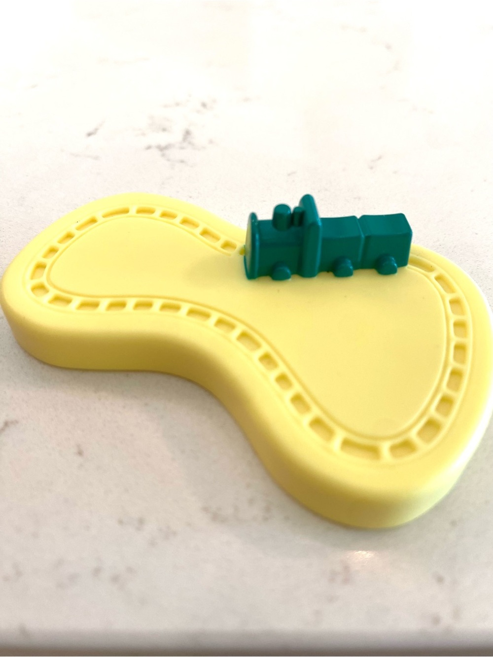 Peppa Pig Hasbro Train Track Piece Green Locomotive Mini Playset Accessory Toy